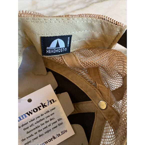 Dun Workin' Motorhomie Retirement Hat Cap Trucker Mesh Back Blue - Picture 6 of 8